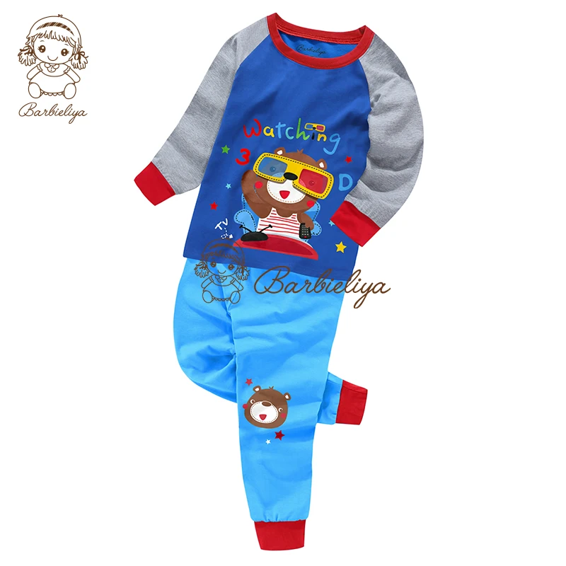Vhomewear Gingham Flannel Knit Fabric Organic Full Body Animal Pajamas Cotton Kids Sleeping