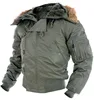 Perfect Men Polyester Custom Wool Lined Winter MA -1 Flight Bomber Jacket