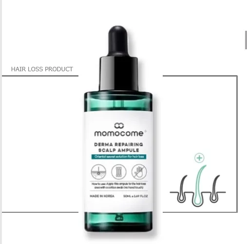 
MOMOCOME DERMA PEPARING SCALP AMPULE - ANTI HAIR LOSS PRODUCT 