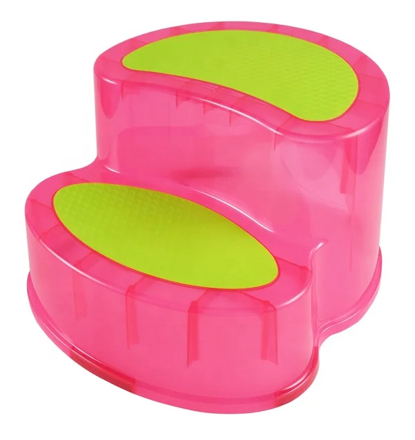 Baby Plastic Kids Children Bathroom Anti Slip Toilet Potty Training Step Stool
