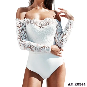 off white lace bodysuit