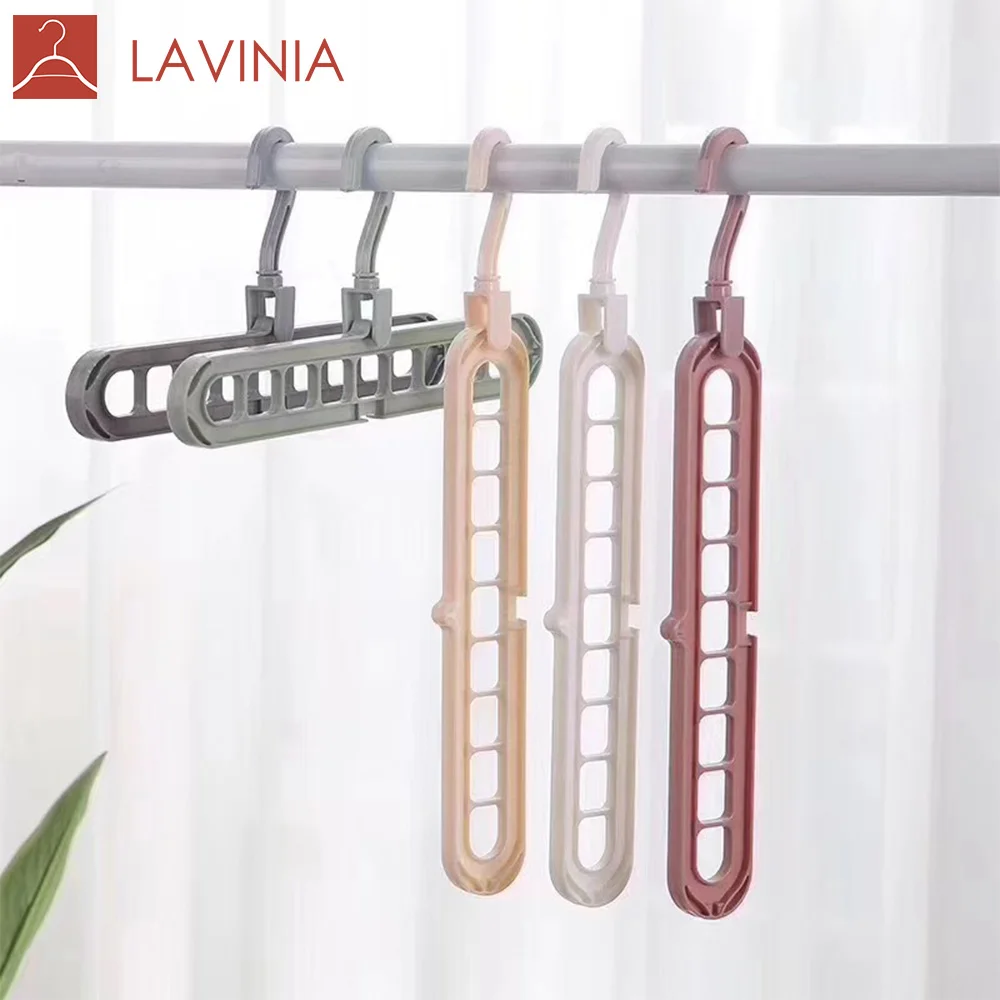 

2022 New Design Multi-functional Clothes Hanger Plastic