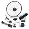 High quality factory 500w ebike fatbike motor kit drive conversion with battery gearless price