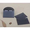 WLT6-E29 Dark blue custom made colour card square envelope with silver hot foil printing
