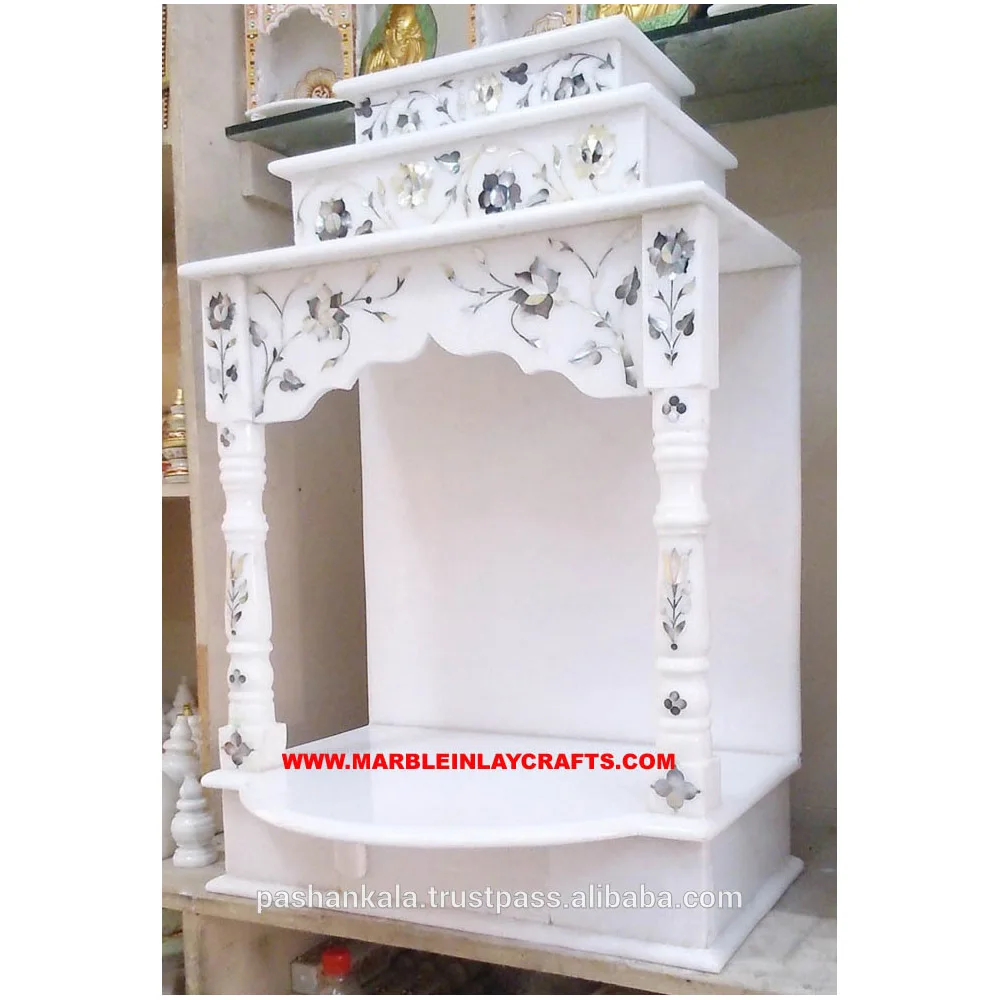 Decorative Marble Temple Inlay Design Beautiful Stone Mandir Buy