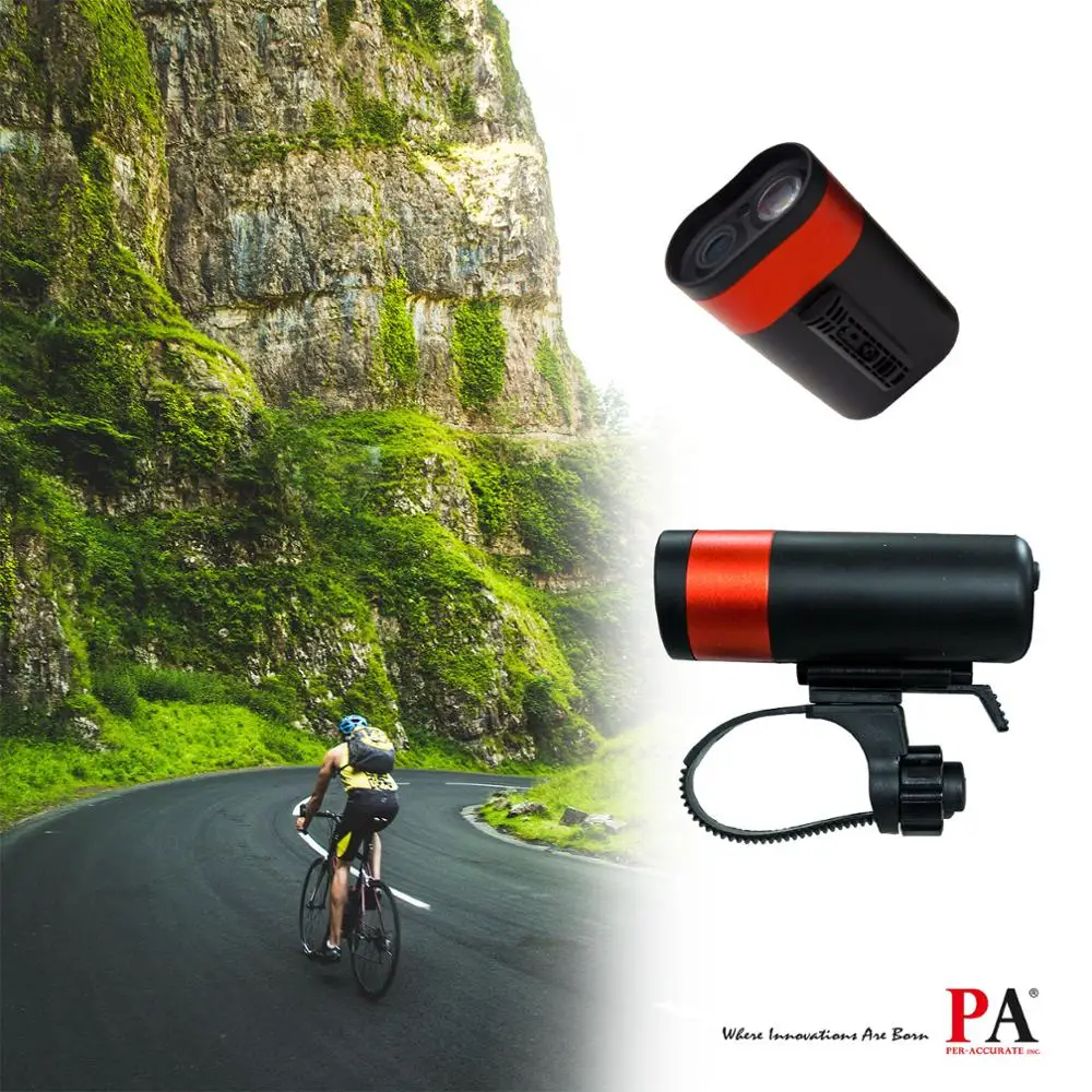 

PA WiFi Digital Video Bat Eye 1080p LED Waterproof| Cycling Dash Cam Full-HD + LED Front Light(Memory Card not Included)