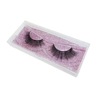 

3d silk/faux mink eyelashes custom package private logo label natural factory outlet 100%hand made eyelashes