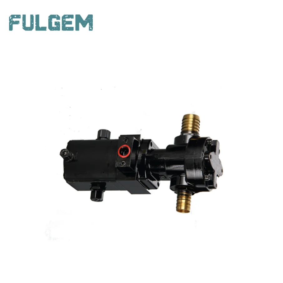
Hydraulic motor driven brine salt water pump 