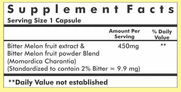 
Bitter Melon Capsule 