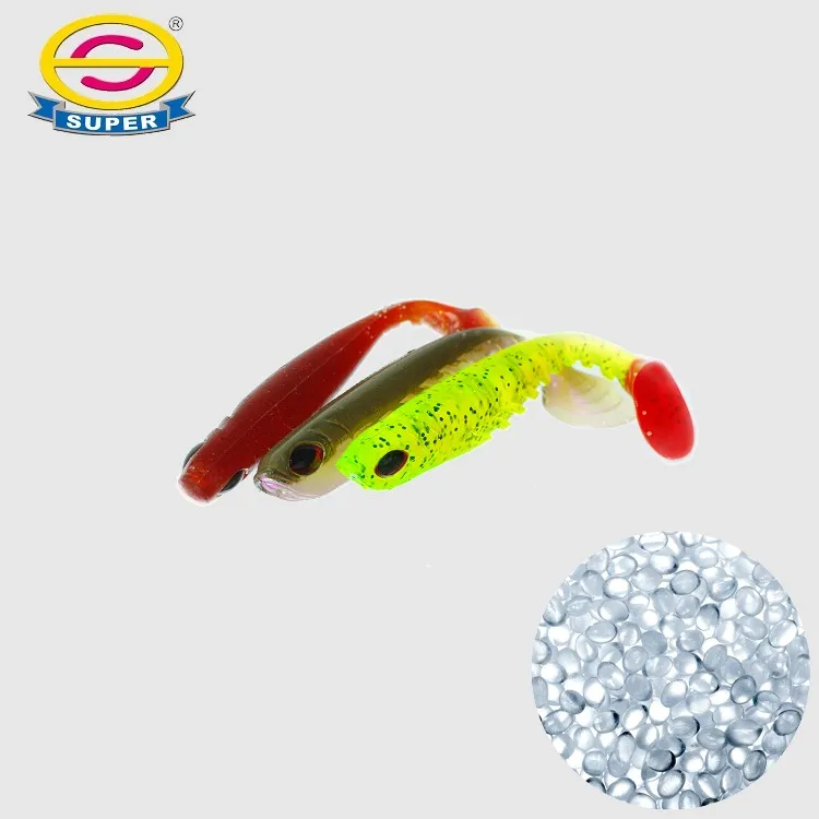 
TPE TPR SBC TPS High Elasticity Plastic Material for Fishing bait lures 