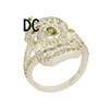 Peridot Gemstone Designer Earrings Wholesale Sterling Fine Silver Ring Engagement Jewelry Manufacturer