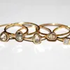Womens fashion Diamond Polki Rose cut Diamond Ring in Solid Gold