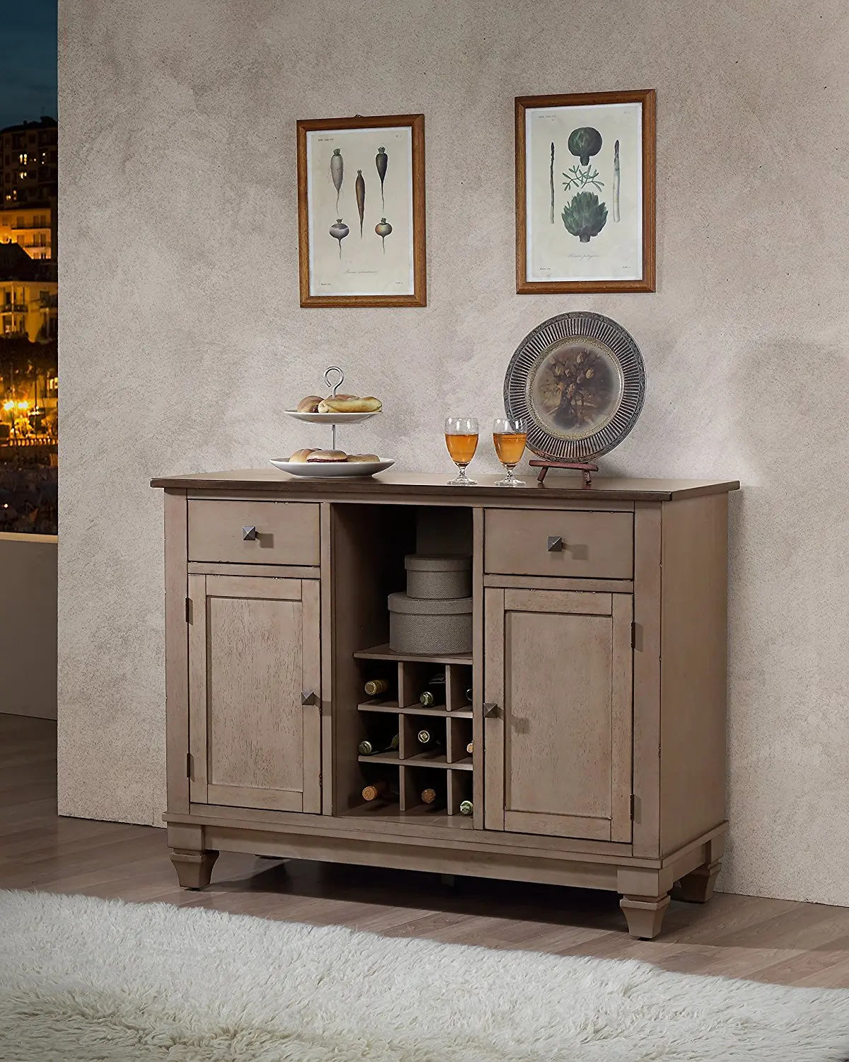 wine storage sideboard on Buy Giantex Black Buffet Server Wood Cabinet Sideboard Cupboard Table Kitchen Dining Room Restaurant Furniture Wine Cabinet With Wine Rack Open Shelf Drawer Cabinets In Cheap Price On Alibaba Com