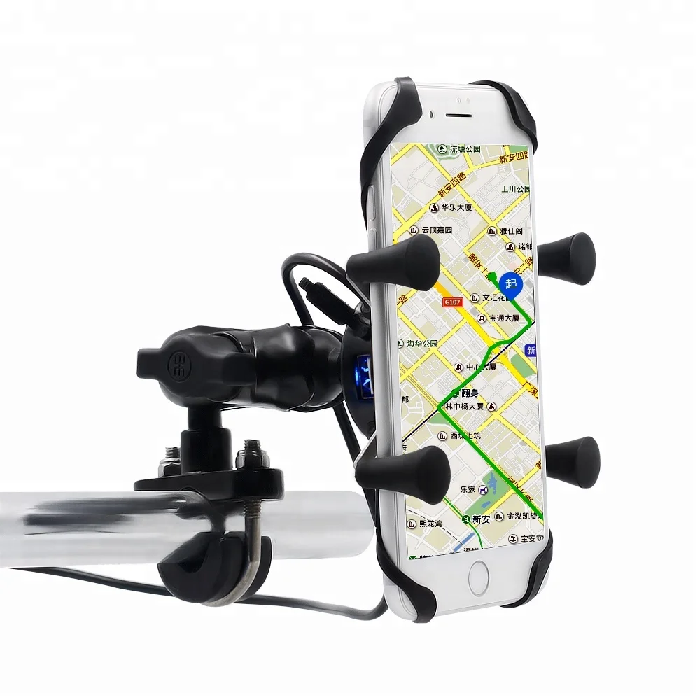 phone holder for motorcycle handlebars