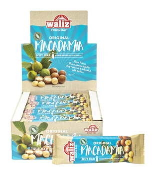 Macadamia Nut Snack Bar 50 Grams Made From Australian