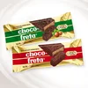 ION Chocofreta Milk Chocolate Bar Wafer 38gr with Cocoa Cream / Hazelnut & Cocoa - Mini Milk Choco Wafer with Hazelnut / Cocoa