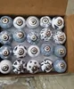 Wholesale set of 20 grey white cream mix ceramic door knobs handles pulls