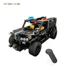 Amazing kids electric car remote control toys robot rc building block car