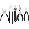 VISE-GRIP Pliers Set,5-Piece Traditional and Groove Joint Pliers, Long Nose, Slip Joint, Diagonal,Basic Homeowners' Tools