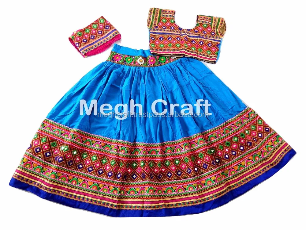 girl in ghagra choli