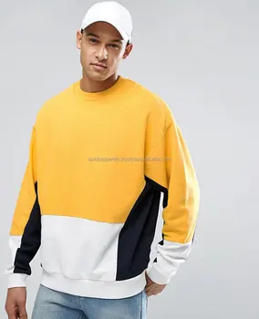 colour block sweatshirt mens