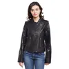 Best Quality 100% fashion ladies leather jacket Genuine Leather jacket for women