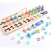 Toys For Kids New 2019 High Quality Children Early Educational Toy Colorful 3D Letter Shape Fishing Toys For Kids
