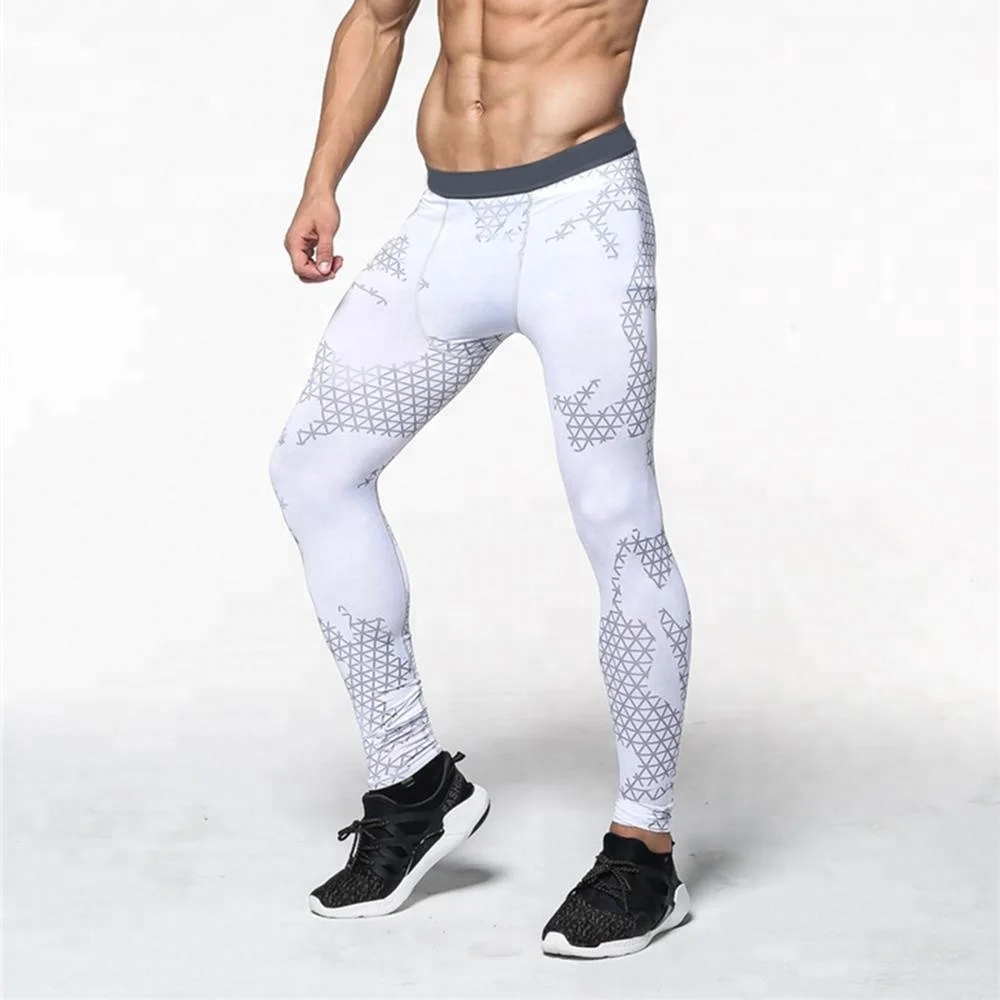 camouflage running tights