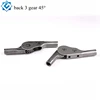 Gold Shine Factory back 3 gear 45 degree adjust lazy sofa armrest backrest pillow seat inclination steel tube hinge accessories