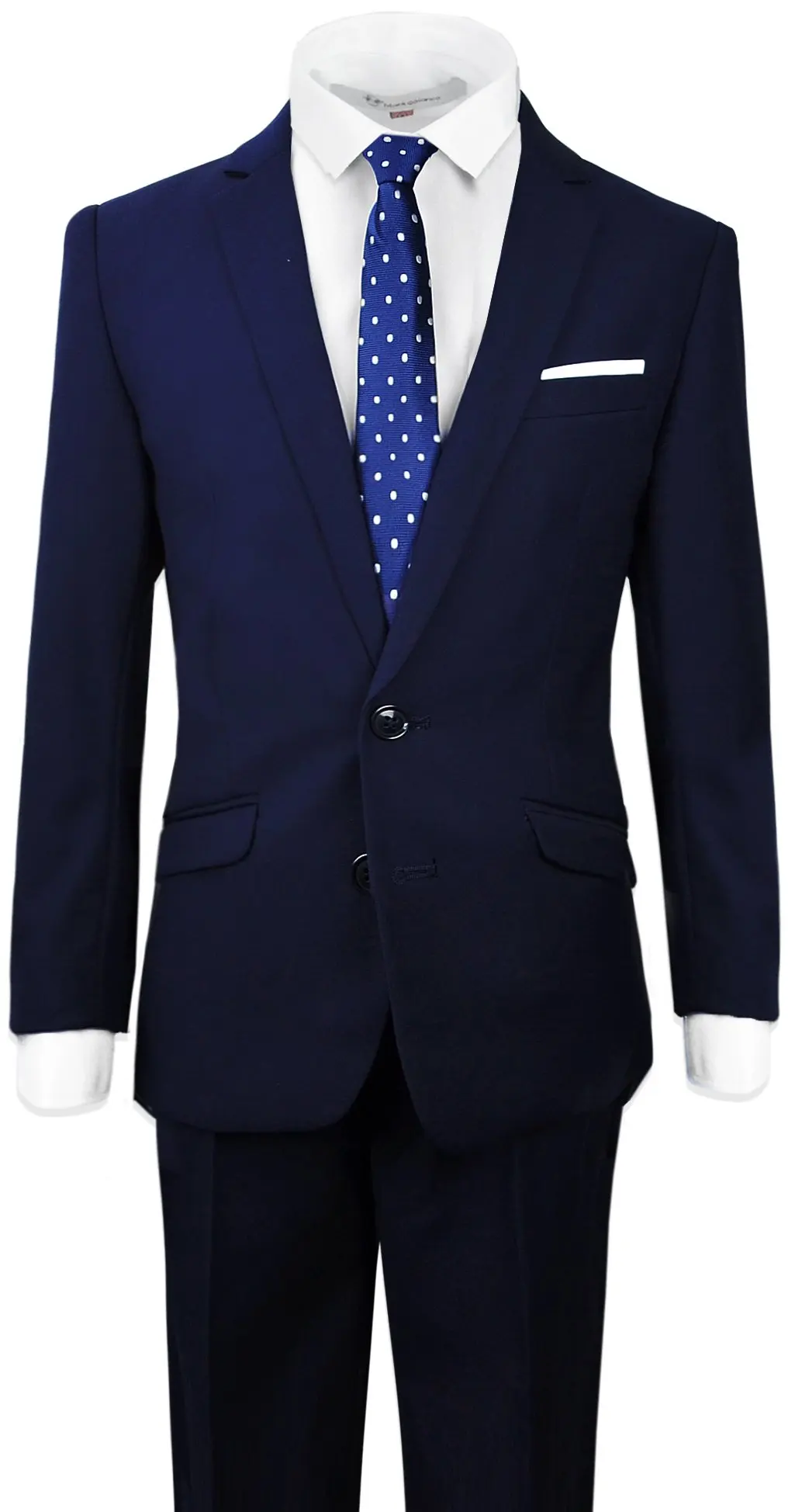 black n bianco signature boys' slim fit suit complete