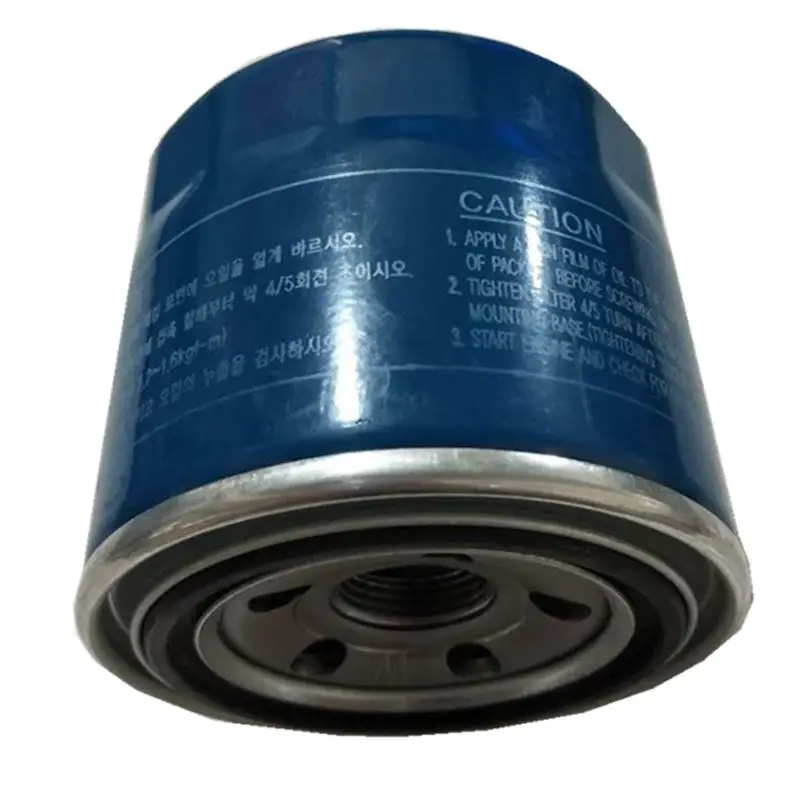 
AUTO SPARE PARTS ENGINE IRON SHELL BLUE OIL FILTER USED FOR KOREAN CAR 