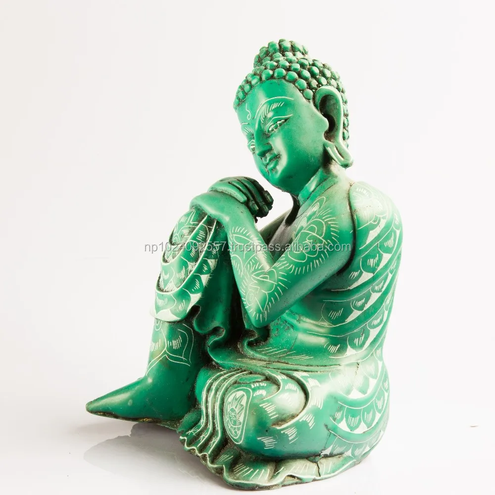 Resin Sitting Buddha Statue Wholesale Price High Quality From Nepal
