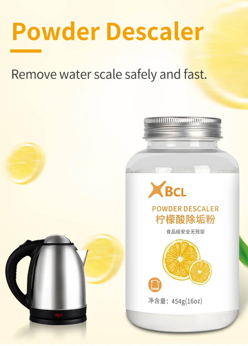 Food Grade Descaling Powder For Water Cup Water Dispenser Water Heater