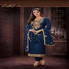 Exclusive indian pakistani drees / embroidery work with long dress / designer Salwar kameez for women