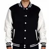 wholesale plain varsity jackets Leisure 5xL spring mens plain black zip jacket