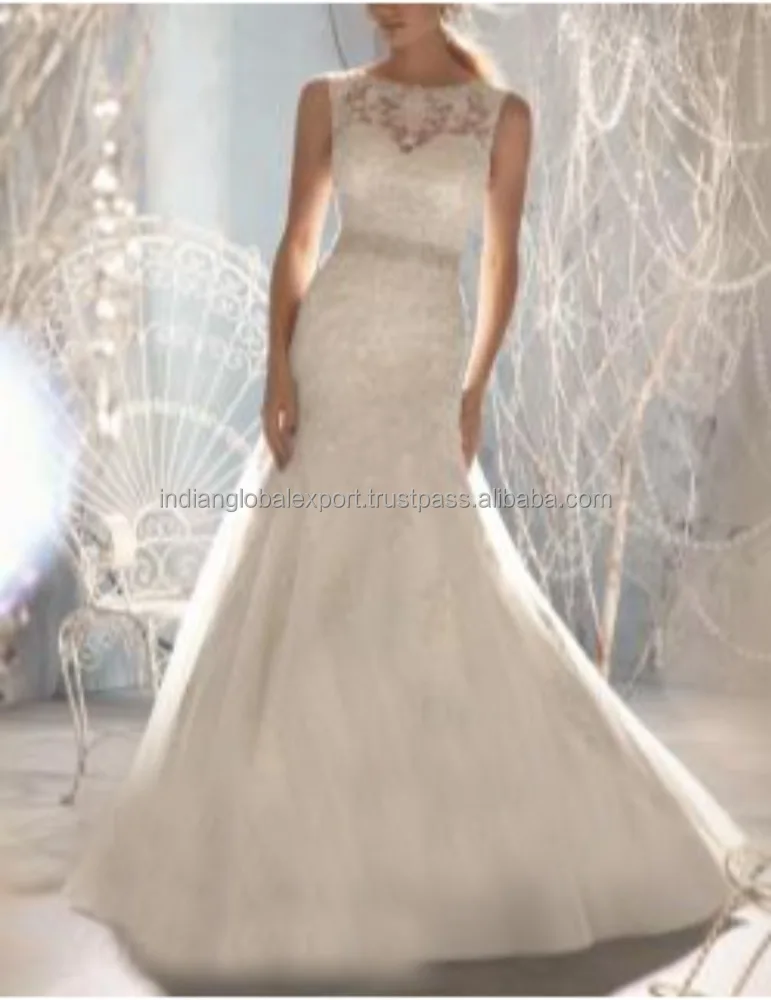 Sleeveless Wedding Dress With Sheer Top 2018 Buy Lavender Exotic
