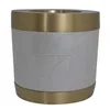 Pearl White Tealight Medium Brass Memorial Urn By Brassworld India
