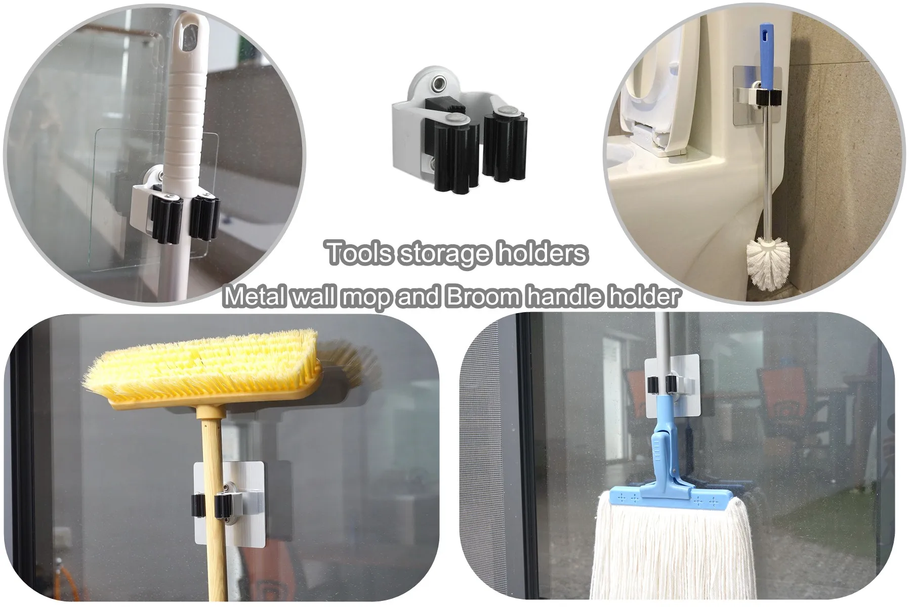 Metal Cleaning Tool Holder (one Hooks) Buy Metal Lbroom Holder,Garden