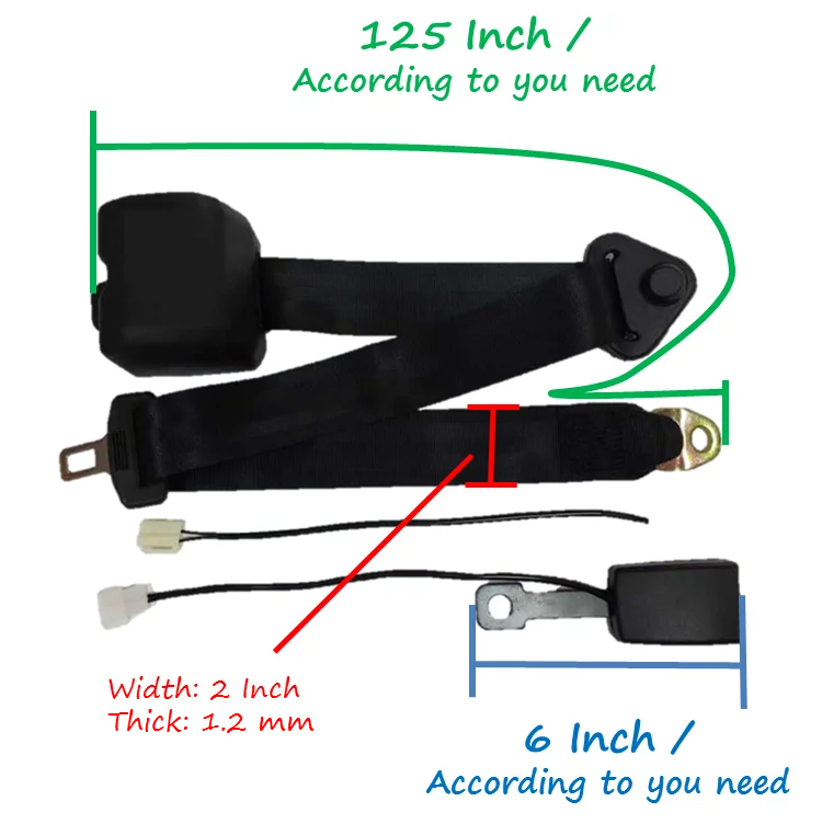 Customized extender automobile dog car seat belt