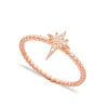 Hot Sale Pole Star Design Ring Wholesale Handcrafted 925 Sterling Silver Jewelry