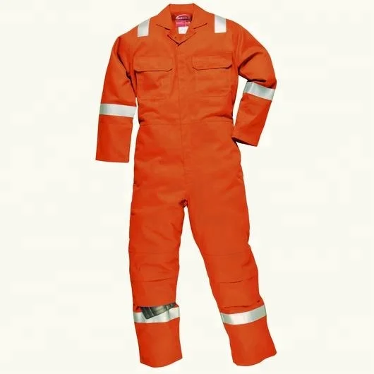 
Reflective Tape Workwear in Orange Color 