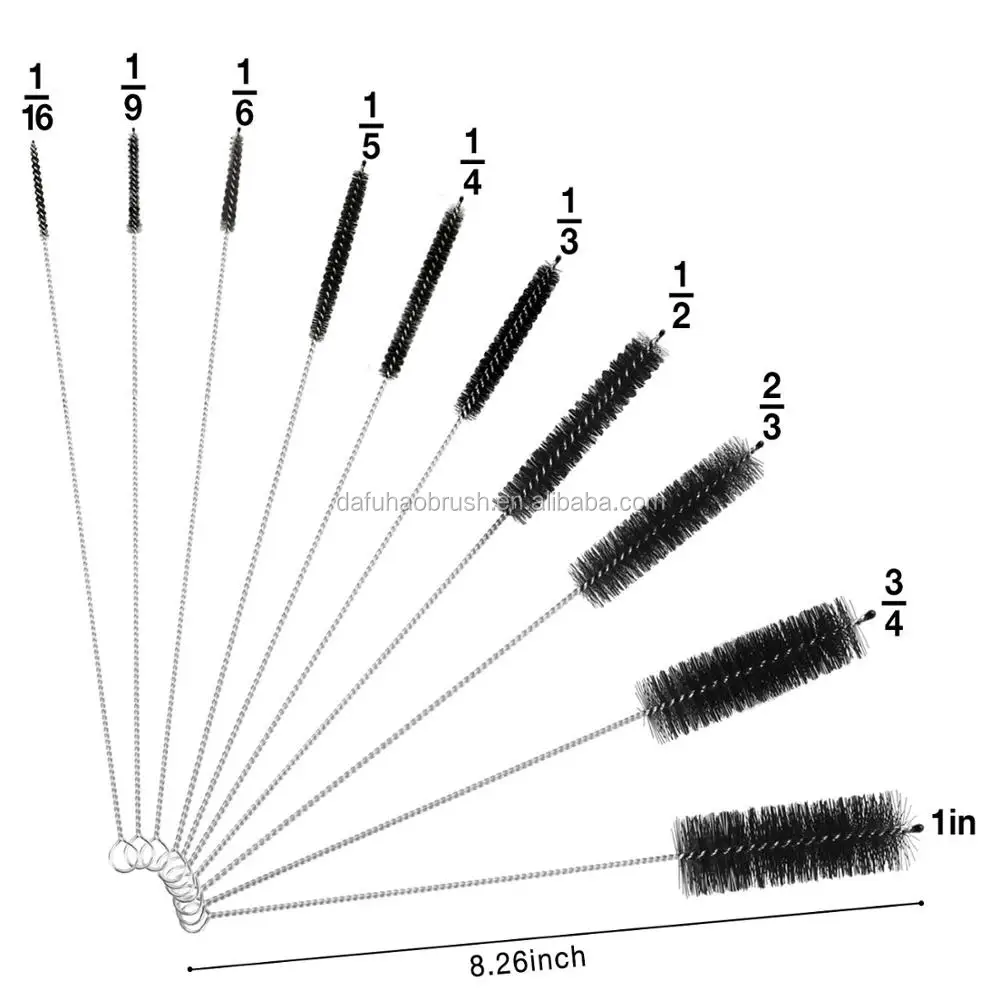 small wire bottle brush