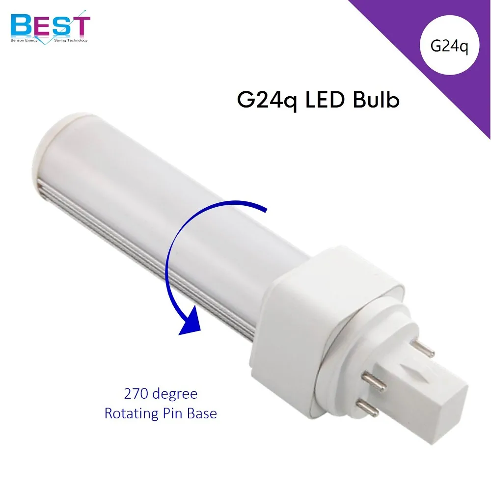 BEST ECGall G24q PLC LED bulb directly replace G24q CFL