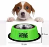 Ski Group Of Removable Stainless Steel Pet Dog Feeder Food Bowl