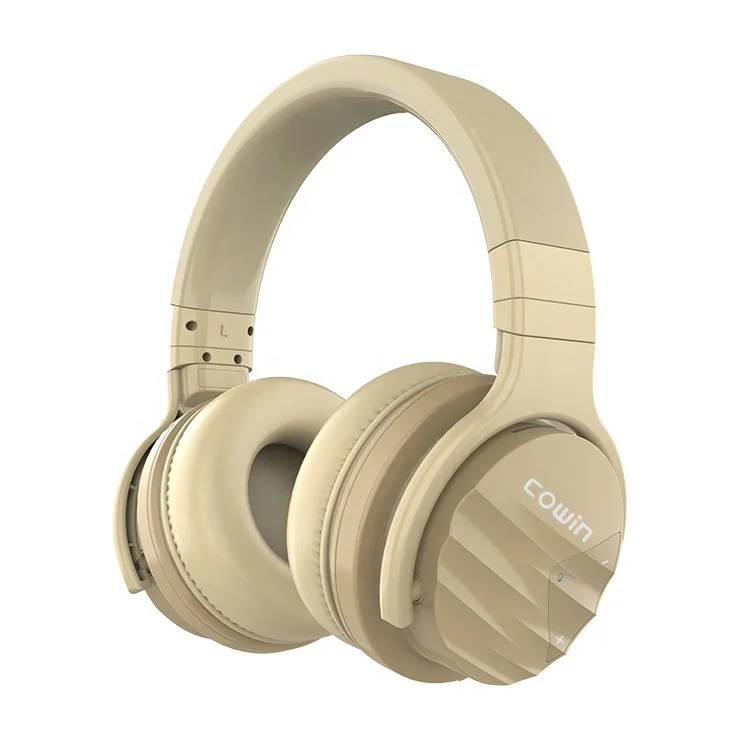 

New Gold Noise Cancelling Bluetooth 5.0 Headphones with Microphone, Black;red;white;gold