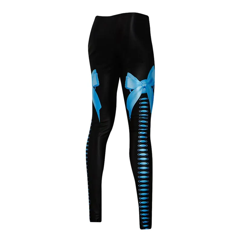 

Sportswear logo custom printing black girls stylish womens compression leggings