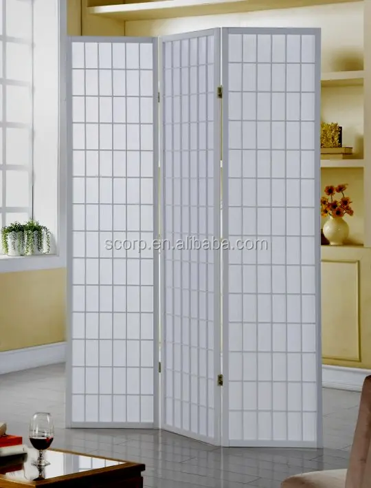 Living Room 2ft Folding Screen Movable Room Divider Partition Divider