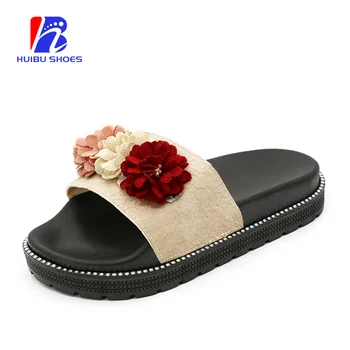 ladies slider slippers