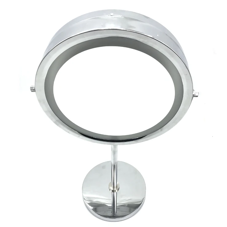 Led Desktop Free Standing Make Up Custom 20x Magnifying Mirror With