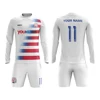 Women's Soccer Jersey/Short Sports Training Jersey Soccer Uniforms Colour White Team wear